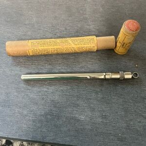 Vintage Taylor Etched Thermometer 1939